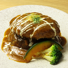 黒牛黒豚ダブルハンバーグ