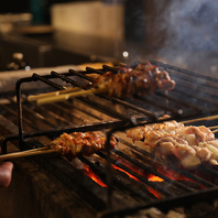 播州百日どりを紀州備長炭で焼き上げる至高の焼き鳥♪