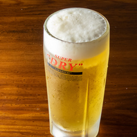 お仕事終わりの至福！キンキンに冷えた極上の生ビール！