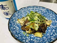 牛すじ肉のタレ焼き