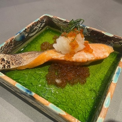 銀鮭いくら定食