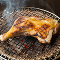 料理メニュー写真&nbsp;数量限定シャモロックもも肉の一枚炙り