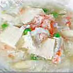 カニと豆腐の煮込み