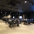 1階奥が着席160名様立食200名様OK！設備も充実！/音響機器ありマイクあり・TVありPC接続可※設備・サービスのご利用に関してはお店に直接お問い合わせください