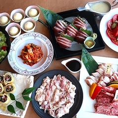 せいぶ農産発 焼肉DINING まるぎゅうのコース写真
