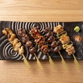 料理メニュー写真&nbsp;串五本盛り