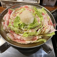 豚と白菜のミルフィーユ鍋