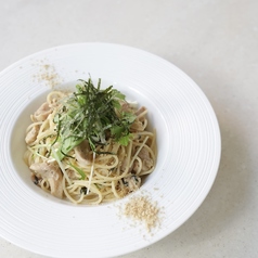 鶏肉と大葉の和風ガーリックオイル