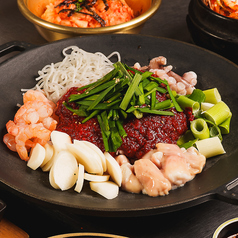 釜山の名物ならこれ！ここだけのナッコプセ　1人前