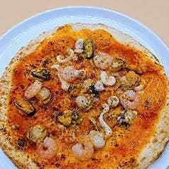 シラスと海老のレモントマトソース