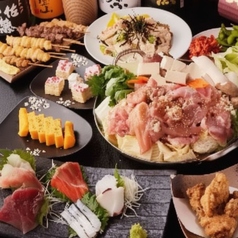 九州地鶏と銘柄日本酒 個室居酒屋 喫煙◎ 鶏あえず 豊洲店のコース写真