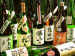 宮城の地酒も多数ご用意！米どころ宮城の誇る自慢の日本酒をたっぷりとお愉しみください。