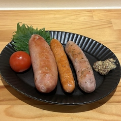 3種の贅沢ウィンナー盛り合わせ