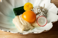 ニラ湯葉しらす 出汁醤油