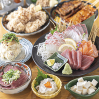 新鮮な魚介や季節の料理がリーズナブルに堪能できる