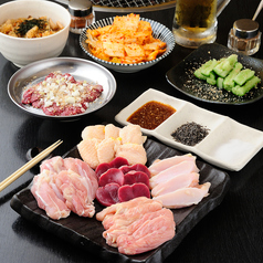 鳥焼肉はじめましたの巻のコース写真