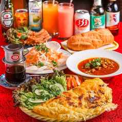 ベトナム料理 CAY DUA カアイユアのコース写真