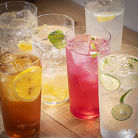 こだわりの自家製ドリンクをご用意しております。