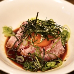 ネギトロのユッケ ビストロ風