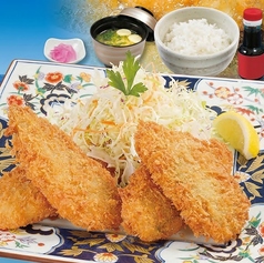 松浦アジフライ定食