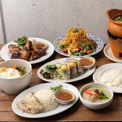 広島タイ料理 マナオのコース写真