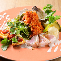 新鮮な海戦の素材の味を活かした絶品料理！！