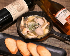 牡蠣のアヒージョ