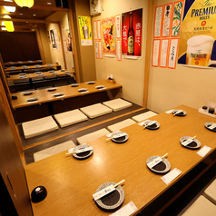 《2F》宴会や飲み会、合コンや会社宴会など、用途にあわせて、席のレイアウトなどご相談ください！最大70名様までご宴会可能です◎