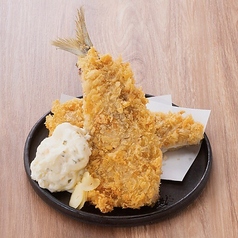 手作り！本物のアジフライ