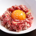 料理メニュー写真&nbsp;赤みの炙りユッケ