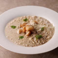 ポルチーニ茸のクリームリゾット