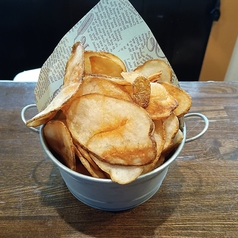 揚げたてポテトチップス