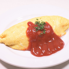 オムライス(トマトケチャップ)