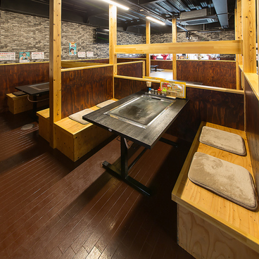 お好み鉄板もんじゃ焼き ごたごたの雰囲気1