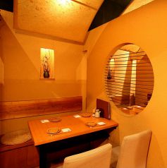 隠れ家個室♪女子会にぴったりのサイズ