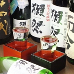 赤霧島280円！獺祭450円！など地酒・銘酒がリーズナブル！梅酒、果実酒も豊富に有り