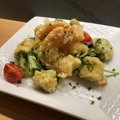 【逸品】　アボカド大海老マヨ