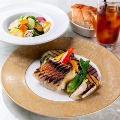 高知のお魚を使用したランチプレート