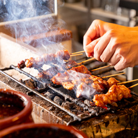 京都では珍しい串焼きホルモン◎