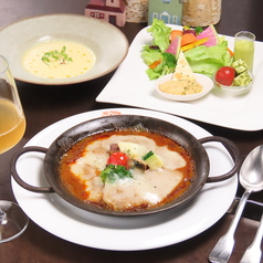 太陽と大地の食卓 T’sレストランのコース写真