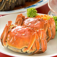 上海蟹（蒸し）(１0月－冬の季節限定）