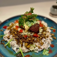 特製スパイススープのダブルキーマカレー