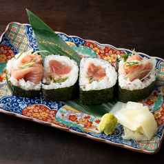 あふれるネギトロ巻