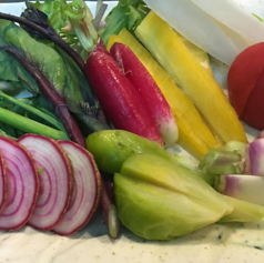 【地産地消】農園から直送で仕入れ!新鮮さを感じて♪