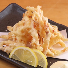 さきイカの天ぷら