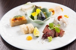 新鮮なお魚や、京食材を使用した旬の創作京料理をお楽しみください