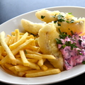 料理メニュー写真&nbsp;<<新メニュー>> フィッシュ＆チップス　自家製柴漬けマヨソース