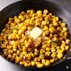 焦がし醤油のとうきびバター/もろこし揚げ