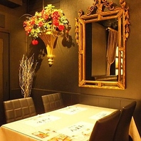 落ち着いた空間で、A5ランク神戸牛を心ゆくまで堪能◎