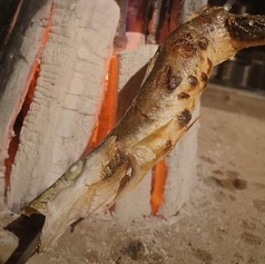 本日の鮮魚炭火焼